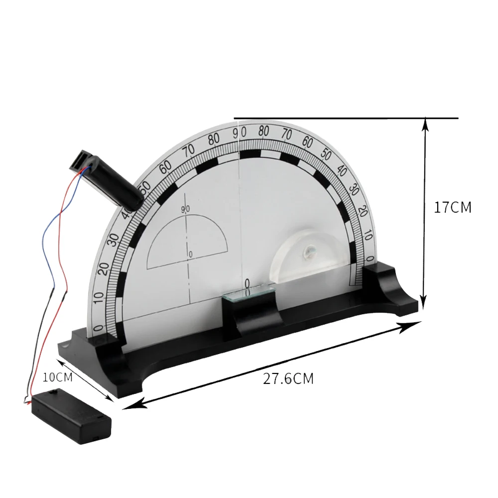 Optical Reflection and Refraction Demonstrator, Foldable Junior High School Physics Experiment Equipment Teaching Aid Instrument