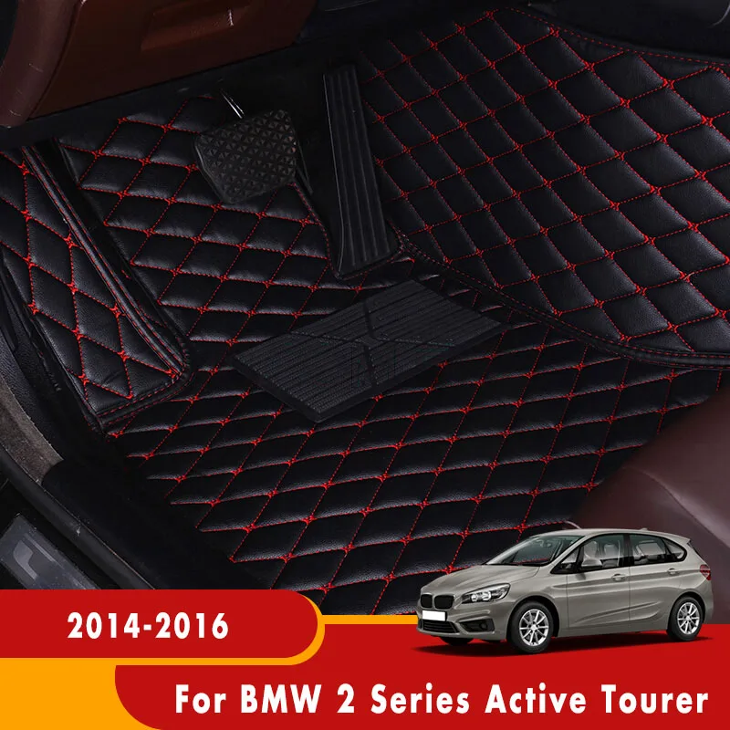 

Автомобильные коврики на заказ для BMW 2 серии Active Tourer 2016 2015 2014 аксессуары для интерьера автомобиля декоративный ковер коврик для стайлинга автомобиля