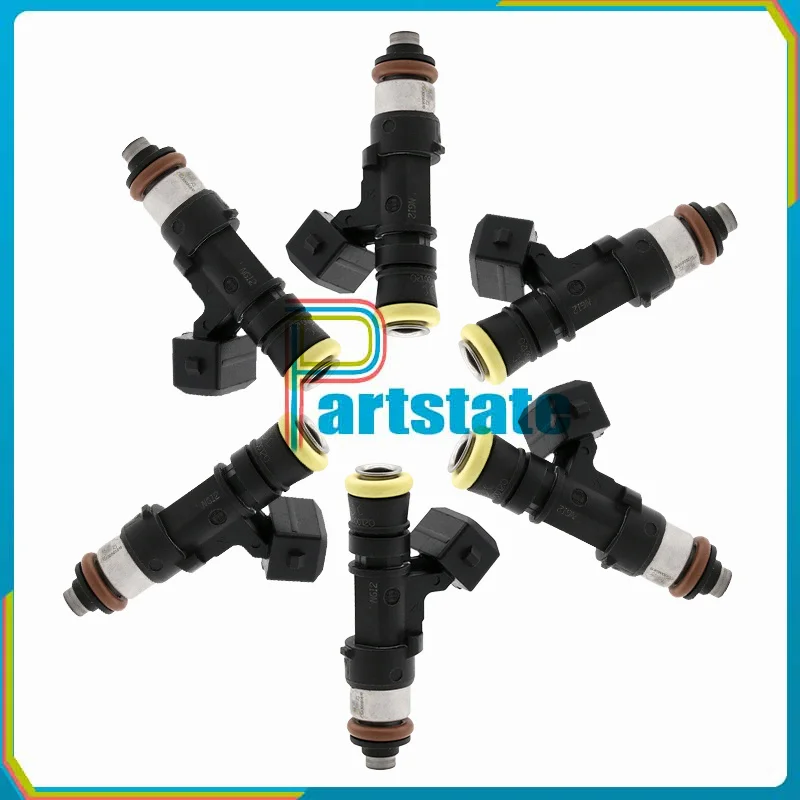 

6pcs 0280158830 2200cc 210lb CNG Gas Fuel Injector For Honda Au-di Mazda Dodge High Performance EV1 0280158829
