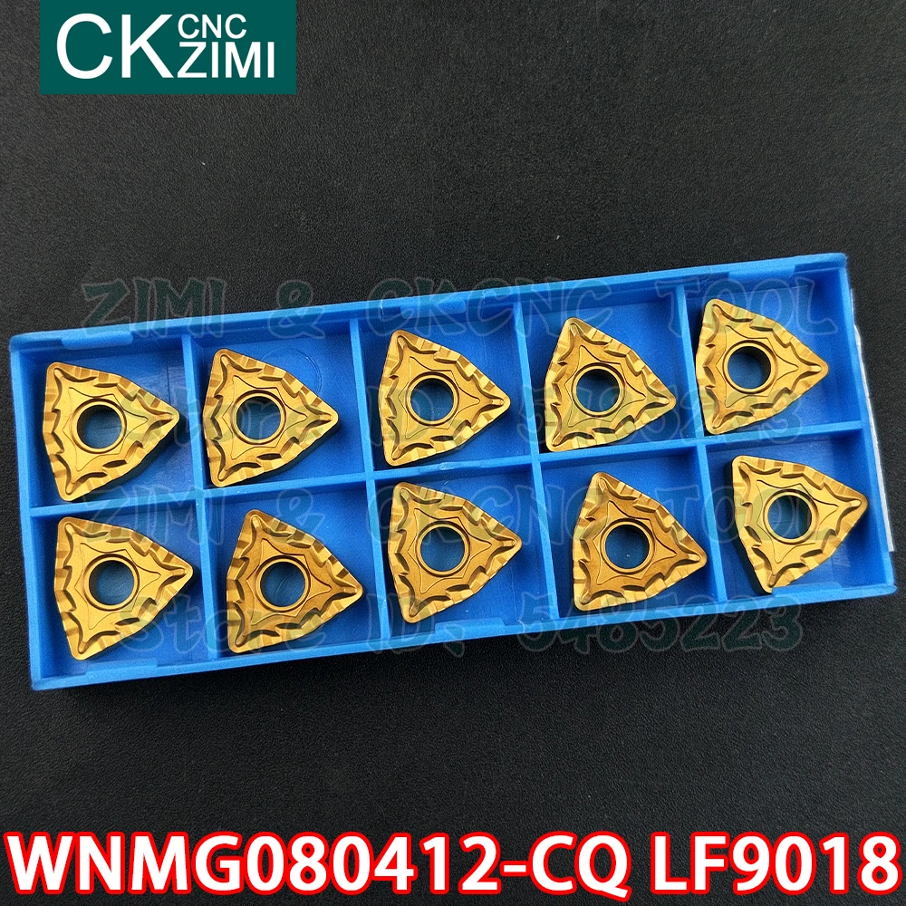 WNMG080412-CQ LF9011 WNMG080412-CQ LF9018 Carbide Dạng Bên Ngoài Biến Miếng Dụng Cụ Kim Loại CNC Tiện Dụng Cụ WNMG Cho Thép Không Gỉ