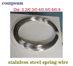 Stainless steel spring wire hard wire full hard wire 0.2/0.3/0.4/0.5/0.6/0.8 Spring Steel Wire