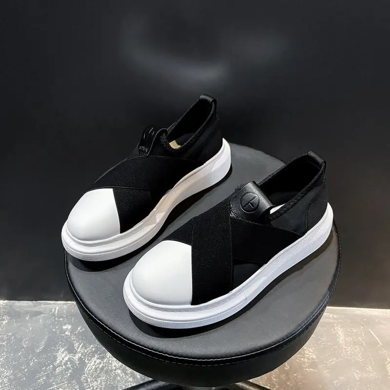Spring Autumn Women Shoes New High Top Comfortable Lightweight Flats Women Casual Sneakers Platform Woman Footwear