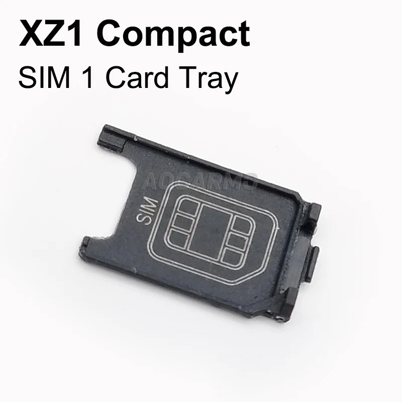 Wodoodporna karta MicroSD gniazdo karty SIM pokrywa portu wtyczki pyłu dla Sony Xperia XZ1 Compact XZ1C Mini G8441 G8442 S0-02K — zdjęcie 2