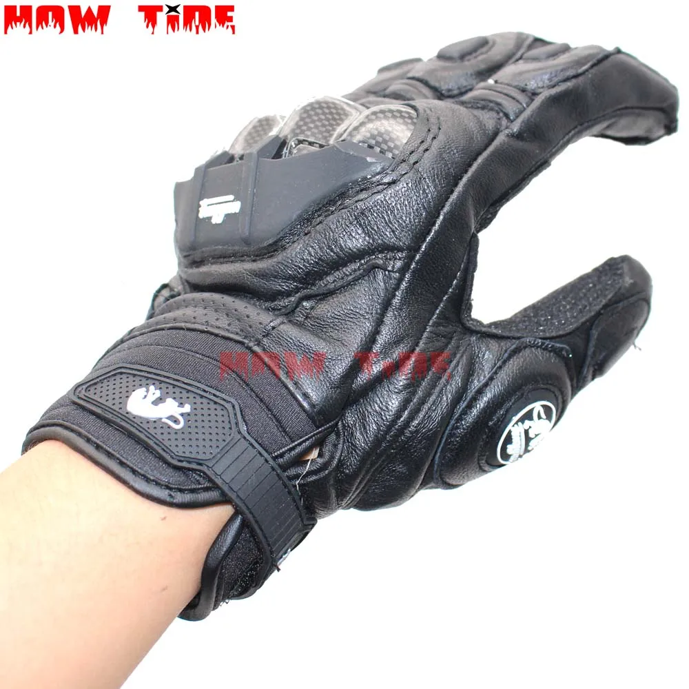 Hot Fashion Casual Men's Leather Gloves AFS6 Motorcycle Protective Gloves Racing Cross Country Gloves