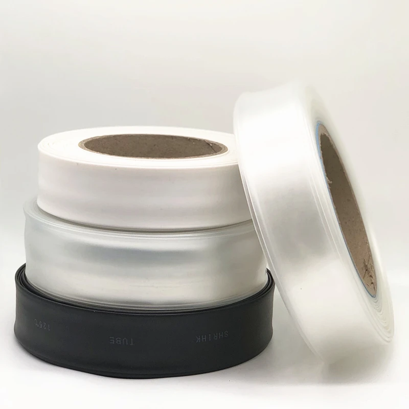 Kit de Tubes Thermorétractables Transparents, Connecteurs Ronds, 1 Mètre, 2:1