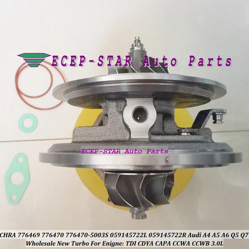 

ww Turbo Cartridge CHRA Actuator 776469 776470 776470-5003S 059145722L For Audi A4 A5 A6 Q5 Q7 3.0L TDI CDYA CAPA CCWA CCWB