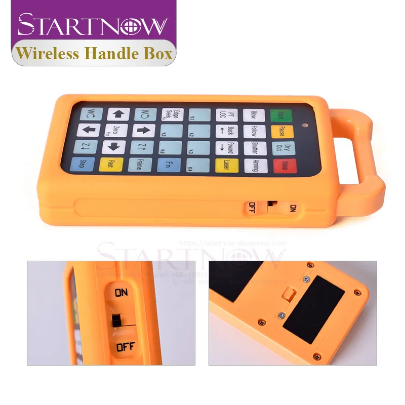 Imagem -03 - Startnow-controlador Remoto para Máquina de Corte a Laser Sistema Friendess Cypcut Fscut10004000 Peças de Controle Portátil sem Fio