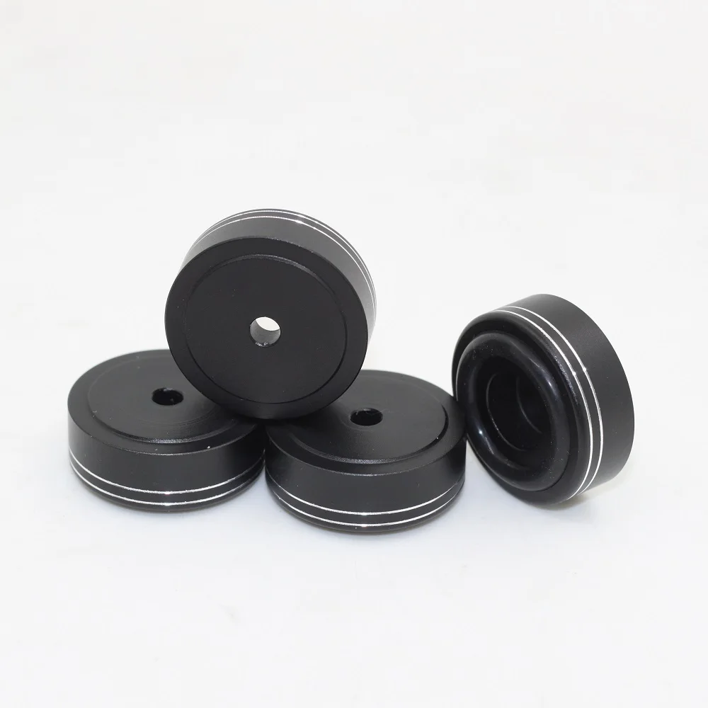 4PCS Diameter 30mm High 12 Audio Power Amplifier Tripod Shock Pad Speaker Shock Absorbing Foot Nail Computer Foot