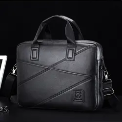 BULLCAPTAIN 2020 männer Aktentasche Business Handtasche Kann Verwendet Werden Für 15 Zoll Laptop Casual Schulter Messenger Taschen Leder Tasche männer