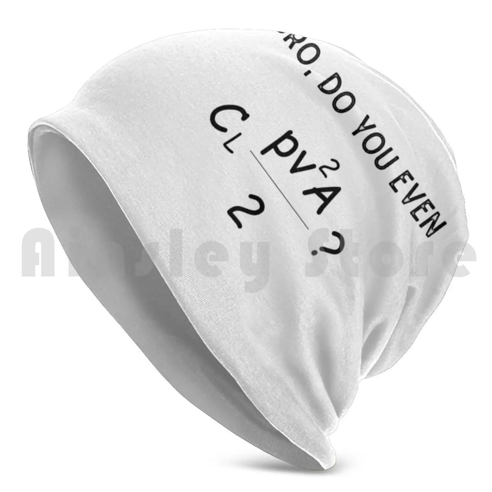 Funny Equation Beanies Knit Hat Hip Hop Formula Hg Physics Aerodynamics Laminar Turbulent Flow Equation