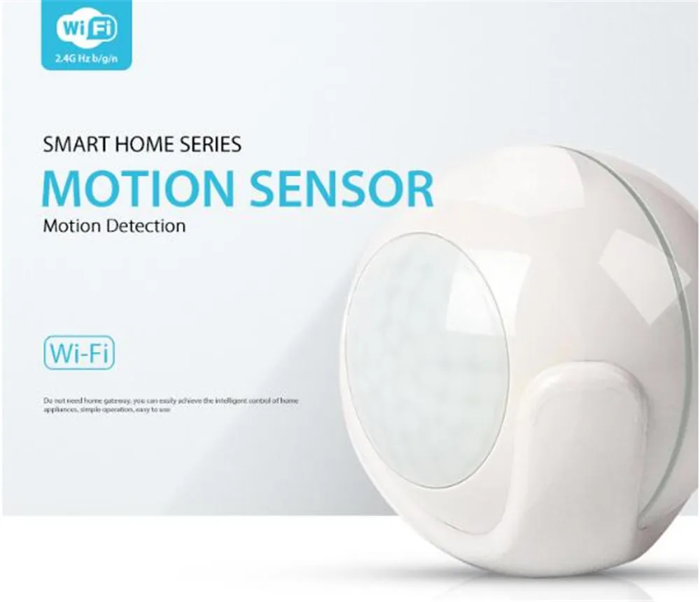 Sensor de movimiento PIR WiFi, Detector infrarrojo con batería integrada, Sensor corporal para aplicación Tuya Smart Life, sistema de alarma para el hogar, funciona con IFTTT