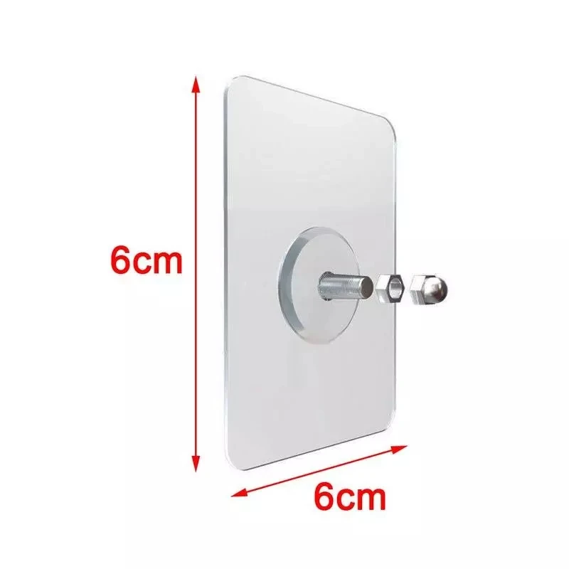 Nail-Free Wall Hook for Household Pendant, No-Marking, Wall Hanger, No-Marking, Punch Free, 6mm, 8mm, 10mm, 12mm, 1/4 Pcs