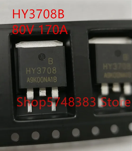 10PCS/LOT 100% new original HY3708P TO-220 HY3708B TO-263 HY3708 80V 170A MOS tube