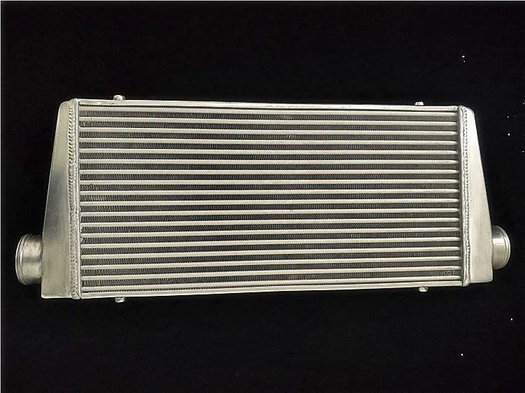 

Front Mount Aluminum Intercooler Cooling Core Universal 3" Inch In/Outlet 600 x 300 x 76 mm