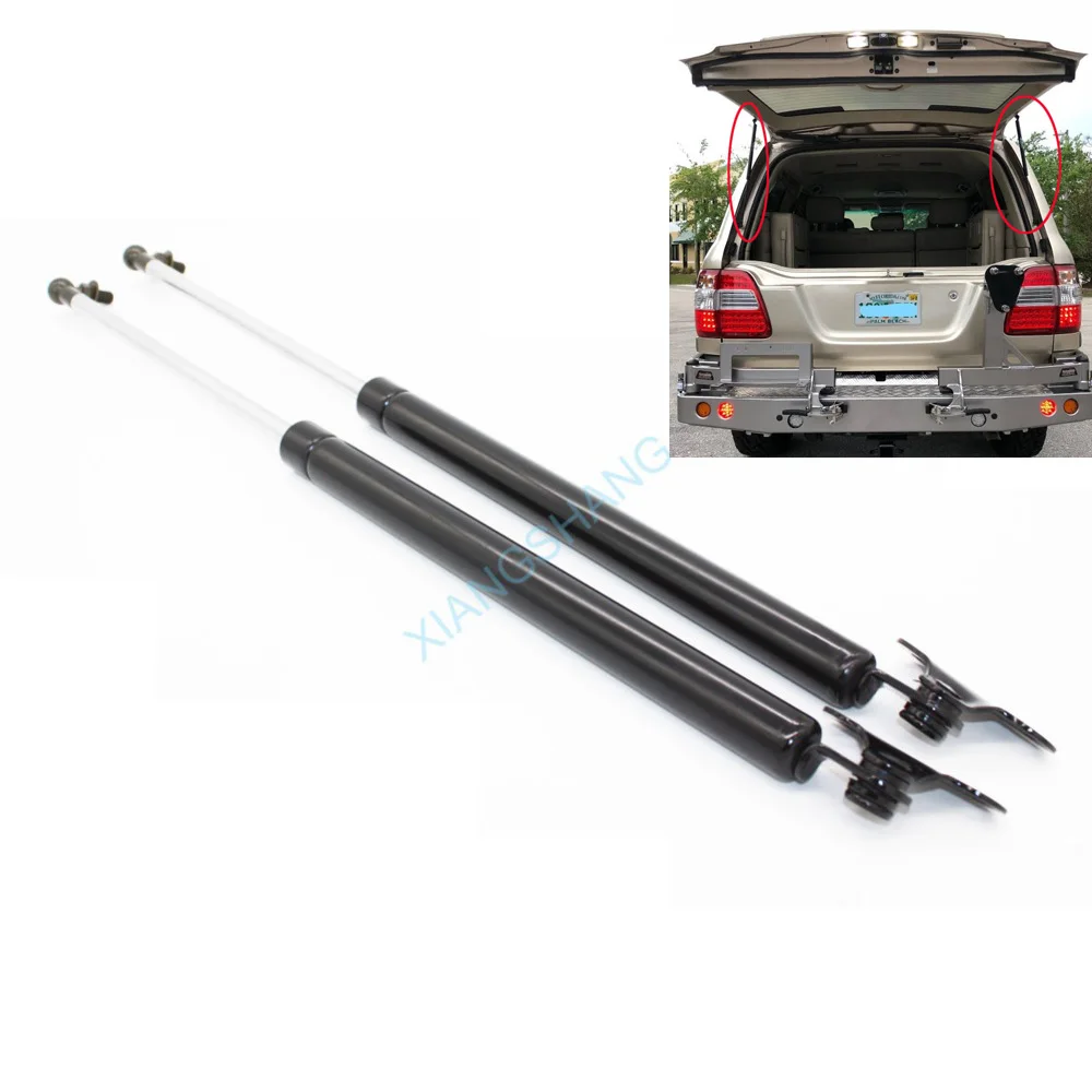 CARBON FIBER for Toyota Landcruiser 100 series FOR Lexus LX470 1998-2007 2pcs Tailgate Gas Struts Spring Lift Supports 510 MM