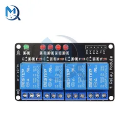 3V 1/2/4 Channel Relay Module 250V Max Low Level Trigger with  Indicator 8550 Triode Relay Board for Arduino