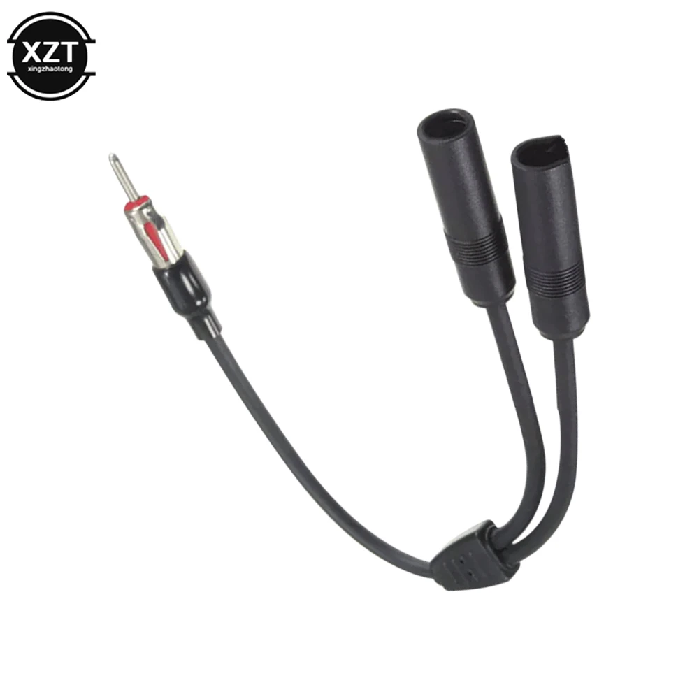 Car Antenna Cable Adapter 1 to 2 Radio Antenna Splitter Extension Cable Meet More Connectivity Needs Antenna For Car