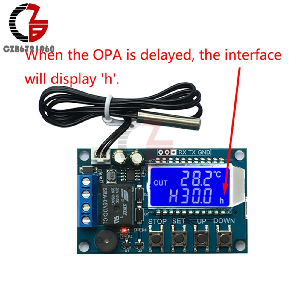 XY-T01 Digital Thermostat Temperature Controller Regulator Refrigerator Incubator Heating Cooling Control Switch LCD Display