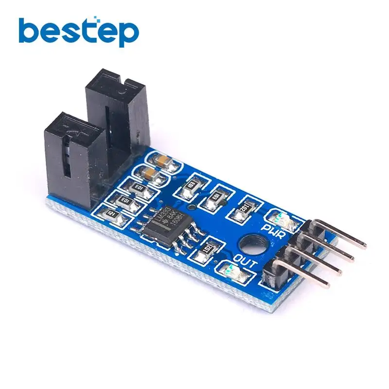 5PCS Speed Sensor Module Tacho Sensor Slot-type Optocoupler Tacho-generator Counter Module for arduino Diy Kit