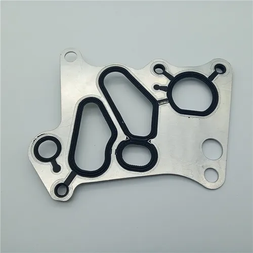 Imagen 2 del producto Juego de juntas de filtro de aceite para Mercedes, kit de carcasa para enfriador de aceite de radiador, M271, W204, C180, C200, E200, SLK, 2711840280, 2711840380