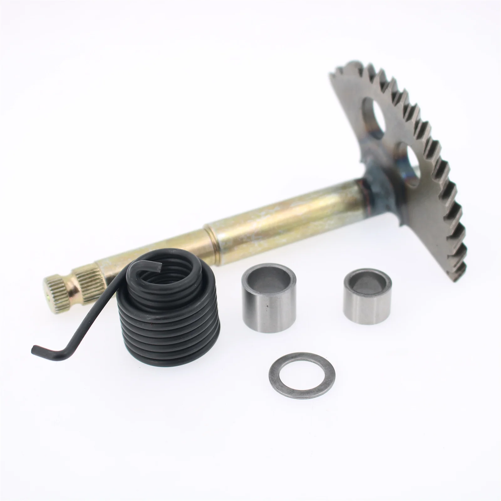 WILEBO 129mm Kick Start Shaft Gear Spindle For GY6 125cc 150cc Chinese Moped Scooter / 125cc 150cc GY6 4-Stroke Engines