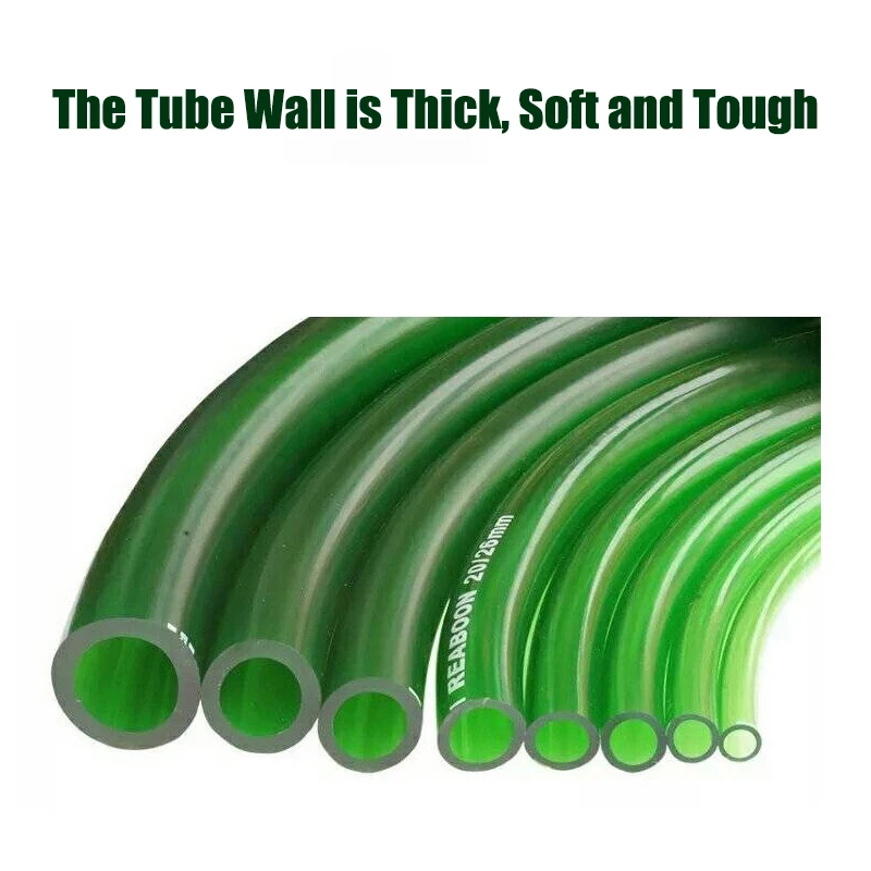 8-19mm Fish Tank Pipe Aquarium Green Hose for Water Pump Filter Accessories Tube Aquarium Cleaning Tool Garden Irrigation Hose