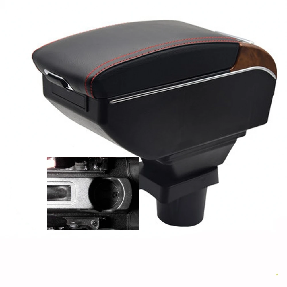 

For Lada Xray Armrest box Retrofit parts Car special Armrest Center Storage box car accessories Interior special USB