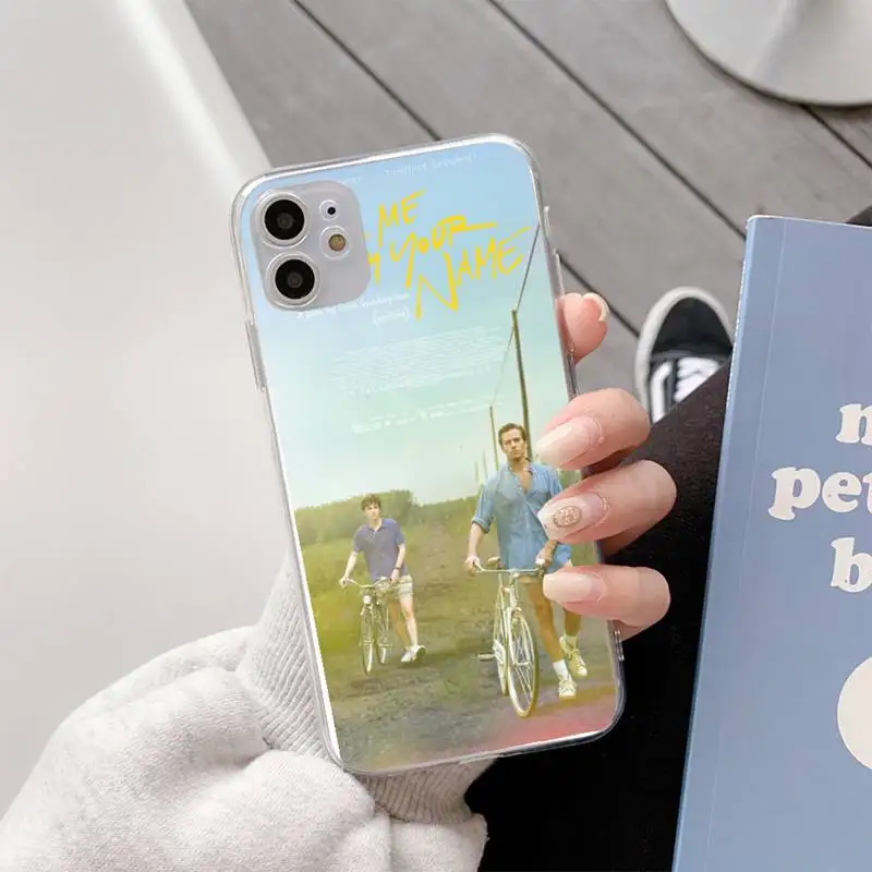 Call Me by Your Name Phone Case Soft Case for iphone 13 11pro 12pro MAX 8 7 6 6S Plus X XS MAX 5 5S SE XR Fundas Capa