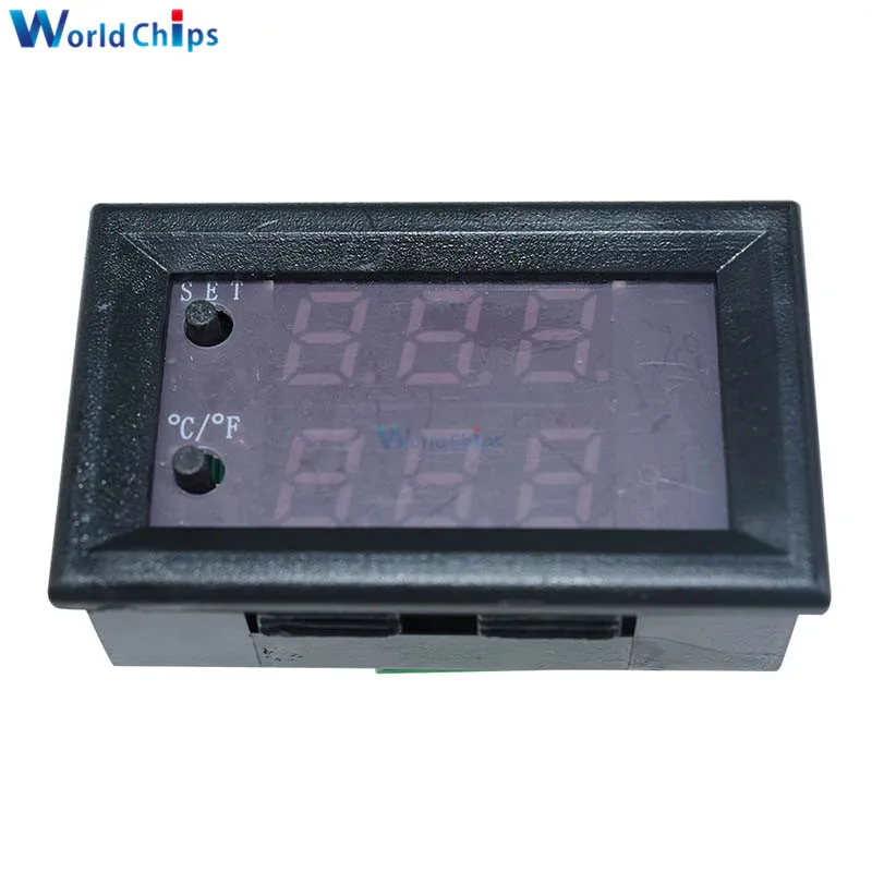 W1209WK Digital LED Thermostat Temperature Controller Smart Temp Sensor Board Module 12V DC + Waterproof NTC Sensor