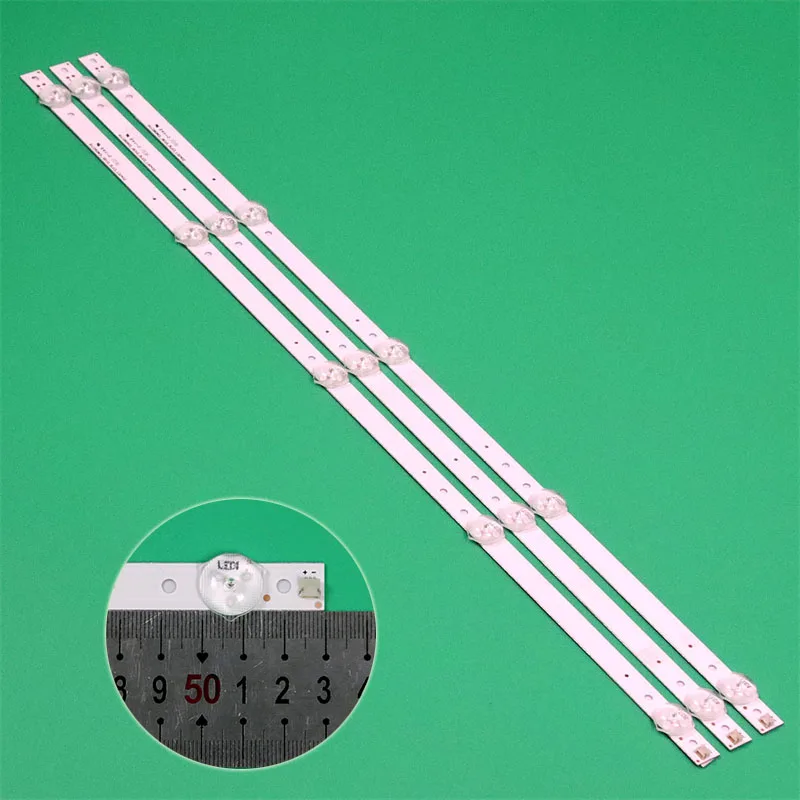 530mm 5LED New TV Illumination For BRAVIS LED-28C2000B Bars Backlight Strips Array Matrix Line Rule SVJ280A01_REV3_5LED_130402