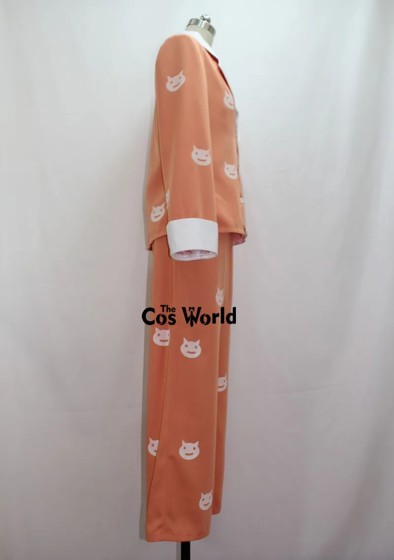 Bakemonogatari Hanekawa Tsubasa Pajamas Sleepwear Tops Pants Outfit Anime Cosplay Costumes image 4