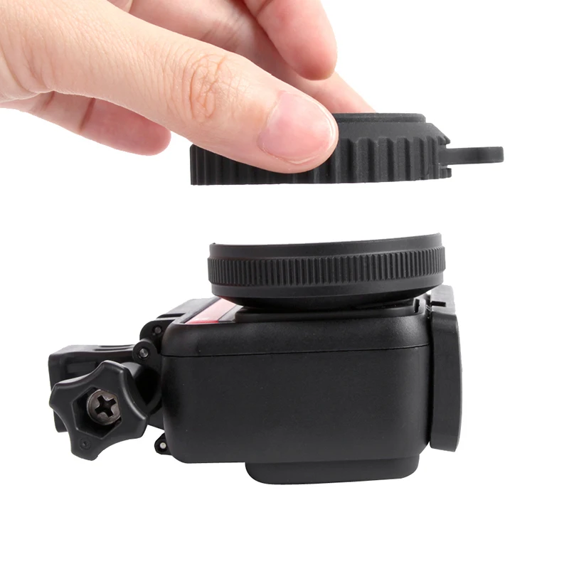 Soft Silicone lens cap Protection Cover For Insta 360 ONE R 1-INCH Wide-Angle Dust-proof Lens Cap view 4