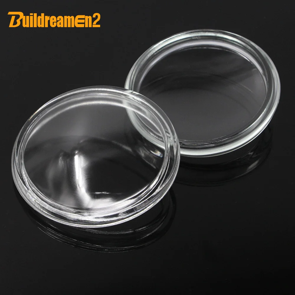 Buildreamen2 Car Front Fog Light Lens Cover Transparent Glass For Toyota Land Cruiser Prado Venza Sienna Prius Allion IQ Estima