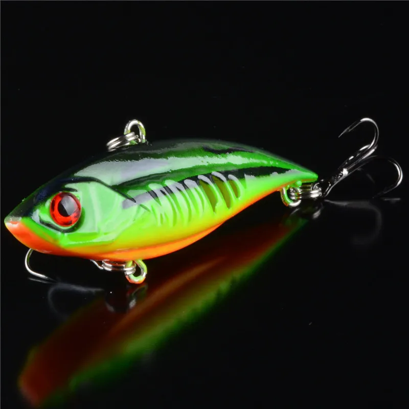 1pcs Fishing Lures 6.5cm 11g VIB Bait Artificial Make 5 Colors Available Bass Crankbait Wobblers Fishing Tackle Pesca