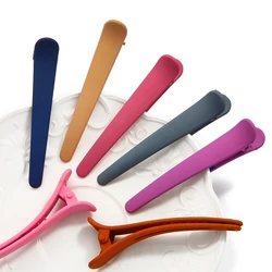 Pinza de pelo de boca de pato para niña, horquilla de pico de pato de plástico, accesorios para el cabello, pinza de punta de peluquería