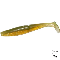 Swimbait One Up Shad Soft Lures 89mm 7g 100mm 12g Pesca Fishing Silicone Bait Wobblers Minnow LuresLeurre Souple
