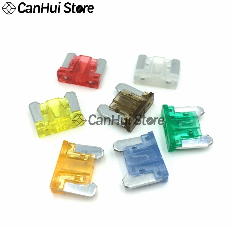 10-20pcs Fuses Mini Small Medium Car Fuse 1A 2A 3A 5A 7.5A 10A 15A 20A 25A 30A 35A 40A 45A 50A Amp Clip Fuse Inser for Car Truck