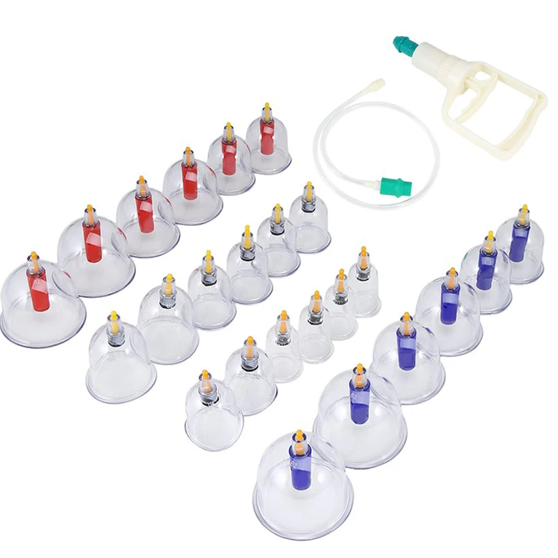 

Health Care Medical Cupping Cups Vacuum Cans Cellulite Suction Cup Biomagnetic Therapy Back Body Massage Anti-cellulite Massager