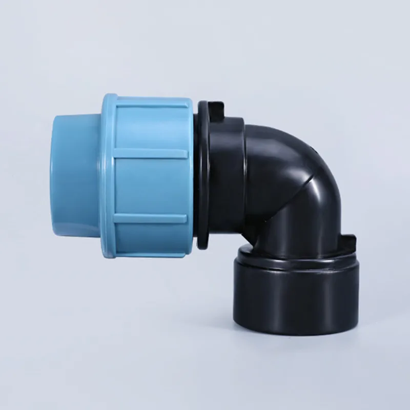 

90 Elbow Degree Fittings 20MM 25MM 32MM PE Material Tube Reducing Connector Home garden irrigation Tools