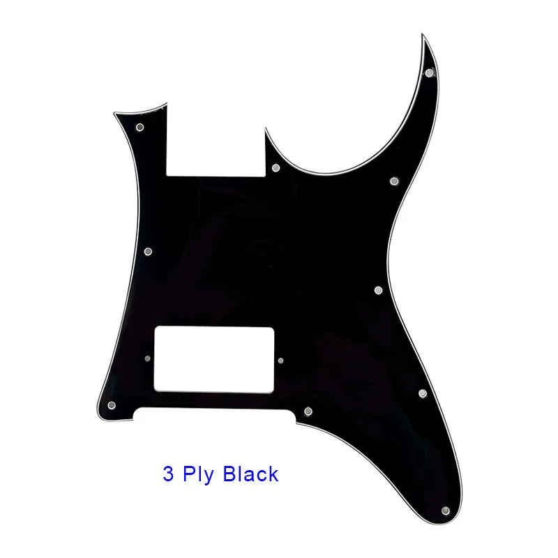 Pleroo Guitar Pickguards Suit For Japan MIJ Ibanez RG 350 EX Guitar Pickguard With Blank Bridge Humbucker Control Punch Hole