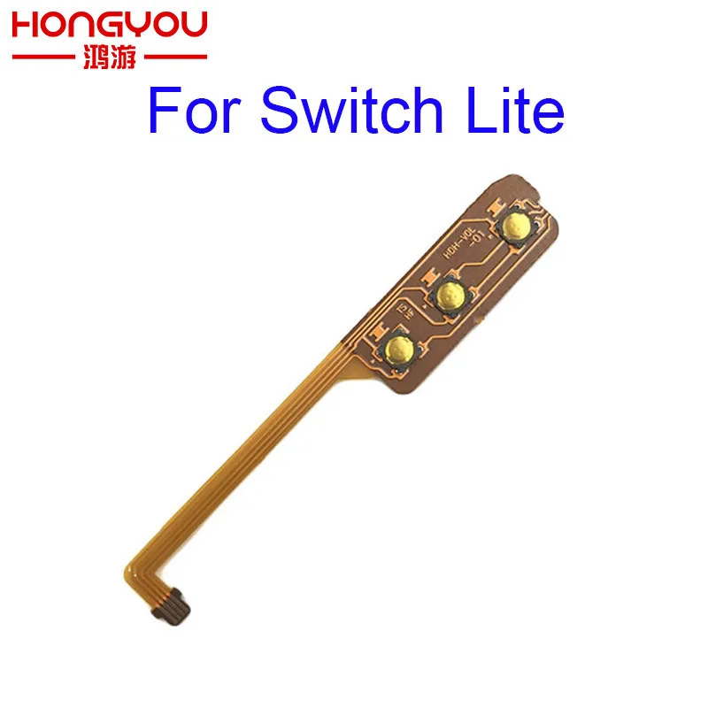 For NS Switch lite On/off Switch Button Ribbon Flex Cable Inner Copper Wire boot key power Cable Cord For Nintendo Switch Lite