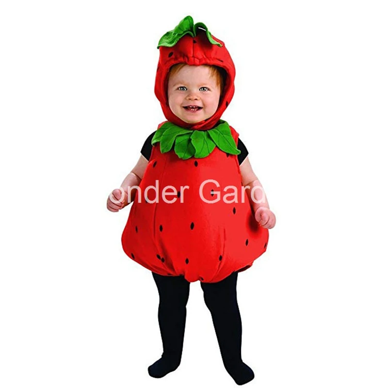 

Wonder Garden Infant Toddlers Baby Fruit Halloween Cosplay Costumes Christmas Purim Holiday Jumpsuit