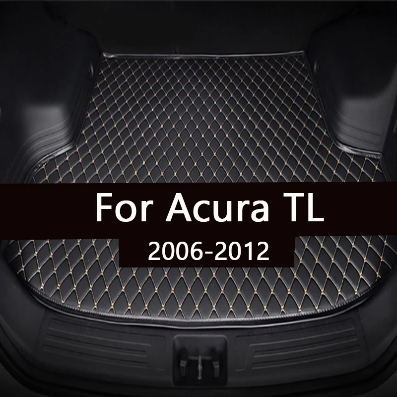 Car trunk mat for Acura TL sedan 2006 2007 2008 2009 2010 2011 2012 cargo liner carpet interior accessories cover