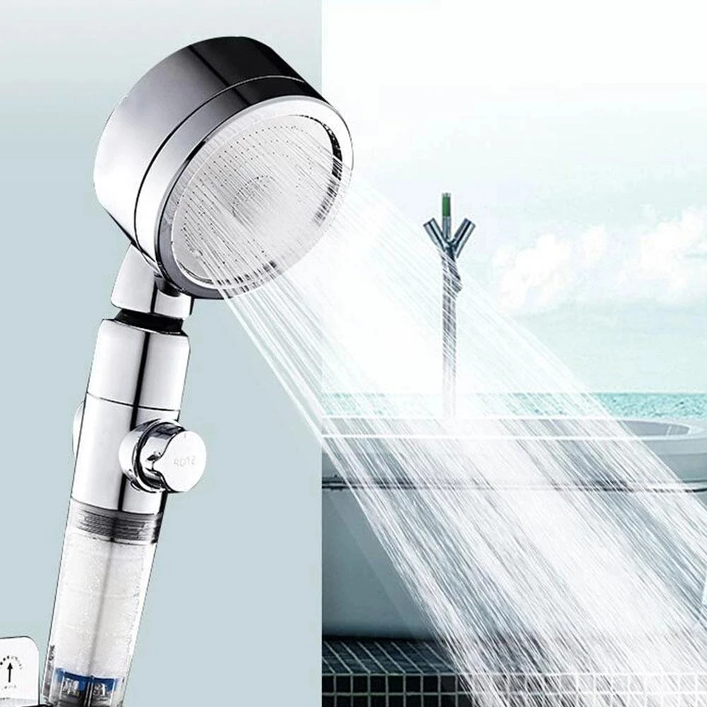 Zhang Ji Small Waist Shower Turbocharged Shower Head Handheld Faucet for Rain Shower Head Household Shower Head Big Water Out