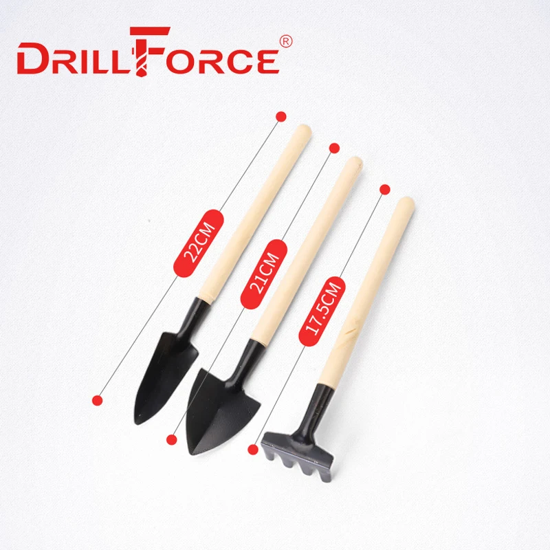Drillforce حديقة اوجير دوامة مثقاب الخشب أصيص زهور لمبة رمح ساحة البستنة حفار أرضي ثقب زرع حفار أداة