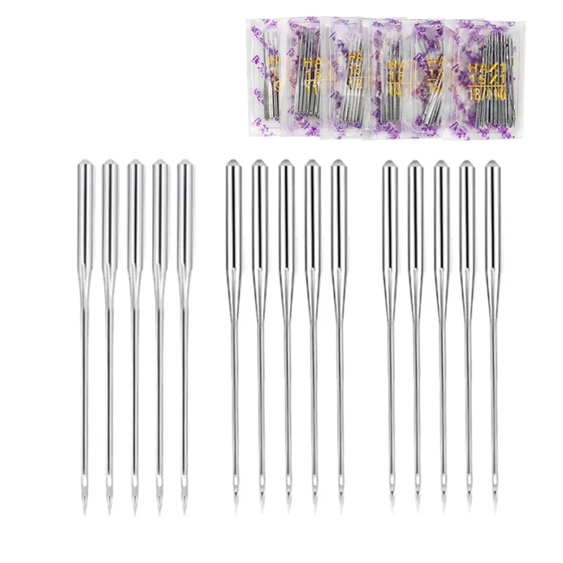 10Pcs Sewing Machine Needles Universal Heavy Duty #9 #11 #14 #16 #18 For Singer Brother Janome