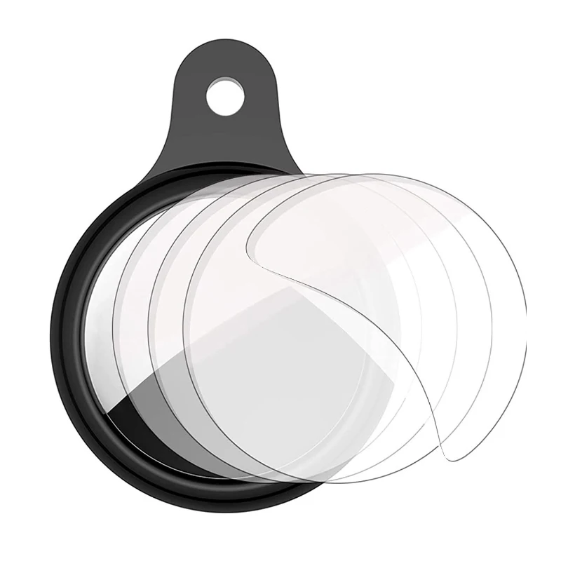 3 قطعة لينة الترا واضح طبقة رقيقة واقية حماية الحرس ل أبل Airtag محدد تتبع مكافحة خسر حامي غطاء (وليس الزجاج)