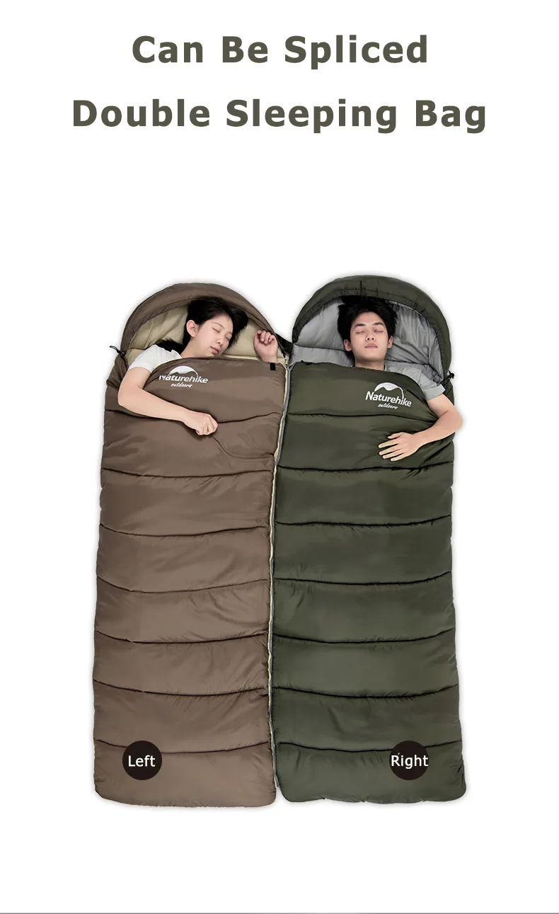 Naturehike Schlafsack Ultraleicht Baumwolle Schlafsäcke Camping Getriebe Notfall Schlafsack Camp Schlafen Gears Eis Flamme Quilt – Detail 7
