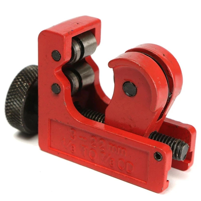 1PC 3-22/3-16mm Mini Alloy Steel Pipe Tubing Cutter Cutting 1/8-inch to 7/8-Inch for Pipe Copper PVC Thin Stainless Steel Tube