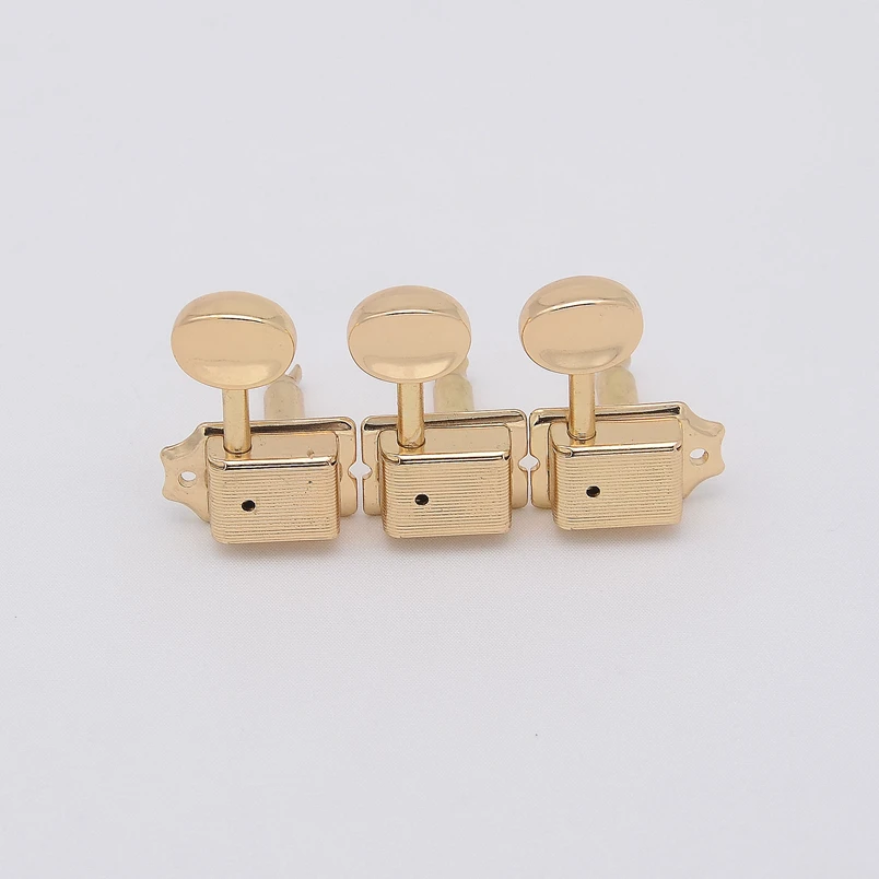 1 Set R6/L6 Kluson Vintage Guitar Tuners Machine Heads for ST TL Guitar Tuning Pegs KR(Origin)